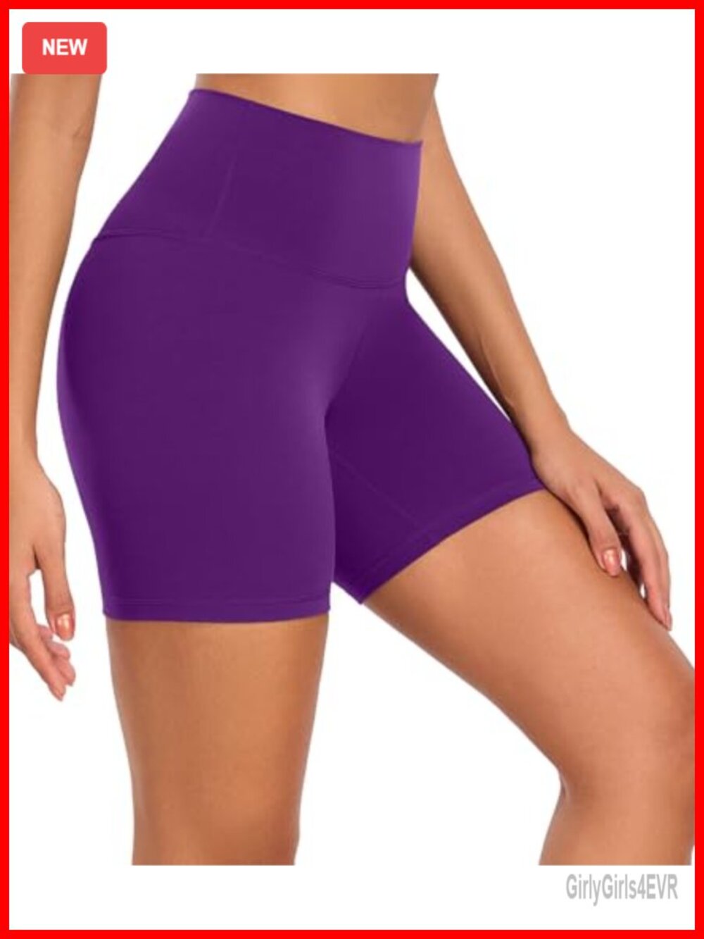 Women's Buttery Soft Biker Shorts High Waisted 6" Yoga Workout Shorts